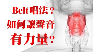 Belting入门  环倾  高音力量，音域拓展必修课  Kin唱歌教练 [upl. by Aliel]