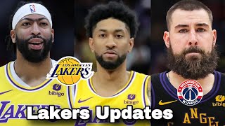 “Anthony Davis Demands a Center Christian Wood Injury Update amp Jonas Valanciunas Trade Buzzquot [upl. by Ennahtur187]