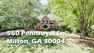 560 Pennroyal Ln Milton GA 30004 [upl. by Ennairda]