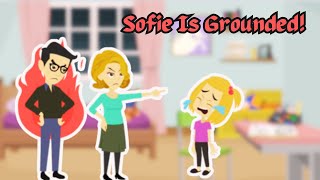 Cheeky Sofie Gets Grounded  Cheeky Sofie Tantrum and Cringe Cartoon [upl. by Arika193]