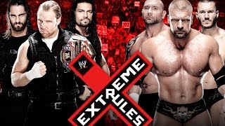 The Shield vs Evolution  Extreme Rules  WWE 2K14 Simluation [upl. by Weinhardt792]