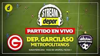 DEPORTIVO GARCILASO 3  2 METROPOLITANOS  COPA SUDAMERICANA 2024  Reacción Goles y Comentarios [upl. by Etsirk]