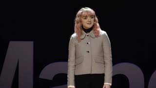 Dont strive to be famous strive to be talented  Maisie Williams  TEDxManchester [upl. by Magner21]