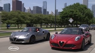 Alfa Romeo 4C vs Alfa Romeo 4C with the Track Package [upl. by Erma]