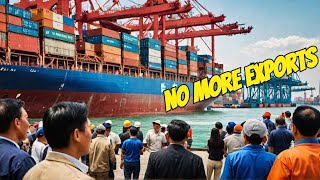 China Stops Exporting to US and EU Global Commerce in Chaos [upl. by Mehsah]