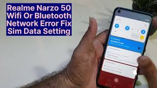 Realme Narzo 50 Wifi And Bluetooth Fix  All Network Setting Reset [upl. by Aikimat]