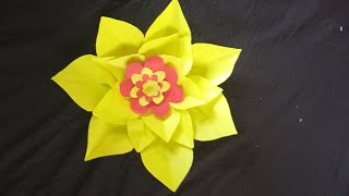 paper flower designHome decor ideas [upl. by Ransom]