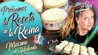 ALFAJORES DE MAICENA PROBAMOS RECETA de la INFANCIA 👑REINA MÁXIMA de HOLANDA CÓMO QUEDARON [upl. by Ettezzil]