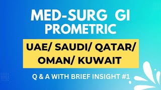 MEDSURG Nursing GI Q n A Part1 dha nhra prometric [upl. by Darrow]