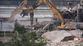 Ford Dagenham stamping plant Demolition part 5 update [upl. by Nitsraek875]