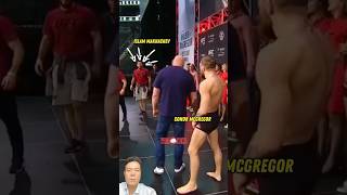 Ислам Махачев и Конор Макгрегор на взвешивание UFC 229  conormcgregorislammakhachev [upl. by Hardin]