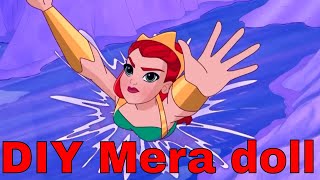 DIY DC superhero girls Mera [upl. by Armmat974]