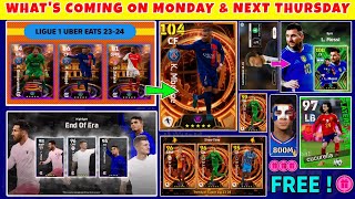 Whats Coming On Monday amp Next Thursday  eFootball 2024 Mobile  Free Show Time amp Free Rewards 🤯 [upl. by Enirahtak376]