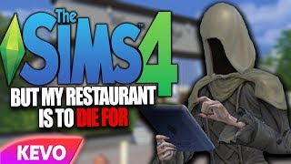 Sims 4 but my restaurant is to die for [upl. by Cece77]