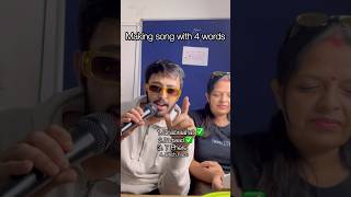 Making song with 4 Words 100K subscribers special music hiphopmusic [upl. by Arly142]