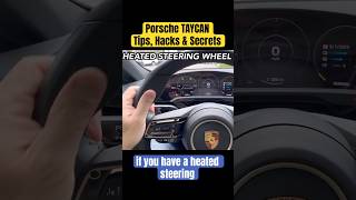 Porsche Taycan Tip7 HEATED STEERING WHEEL [upl. by Bean352]