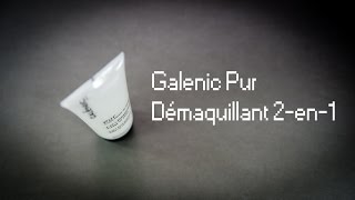 Galenic Pur démaquillant 2en1  Ep01  PharmaSilica [upl. by Jehius]