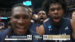 No 16 Seed FDU UPSETS No 1 Seed PURDUE 🚨 [upl. by Hoeve]