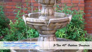 Setup Guide for the 3Tier 48quot Outdoor Fountain [upl. by Hebrew]