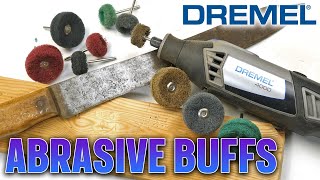 Abrasive Polishing Buff for Rotary Tool  Dremel Polishing Wheel [upl. by Herrera]