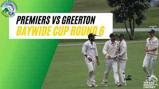 PREMIERS VS GREERTON BAYWIDE ROUND 6 [upl. by Hoxsie]