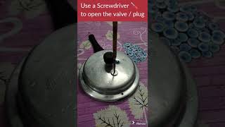 DIY How to Replace a Pressure Cooker Safety Valve  Plug [upl. by Janicki]