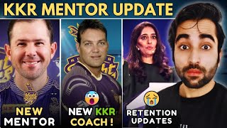 IPL 2025 News Ponting and Kallis New KKR Coach and Mentor😲SKY in RCB  Mega Auction Retention Rules [upl. by Ty944]