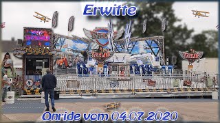 Jetlag Weber Onride Schlosspark Erwitte pop up Freizeitpark Kirmes Tester 2020 [upl. by Nafets]