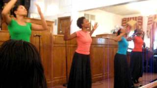 Praise Dance to Hero by Kirk Franklin [upl. by Pasho]