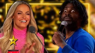 Comedian Wins The Golden Buzzer With a HILARIOUS Audition on Canadas Got Talent [upl. by Letsirhc]