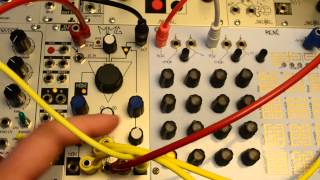 Make Noise Multimode Gate MMG Demo 1 [upl. by Kingdon868]