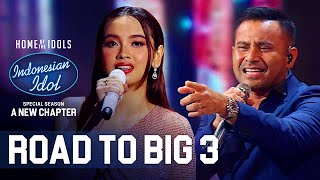 LYODRA X JUDIKA  HILANG TAPI ADA  ROAD TO BIG 3  Indonesian Idol 2021 [upl. by Jodoin]