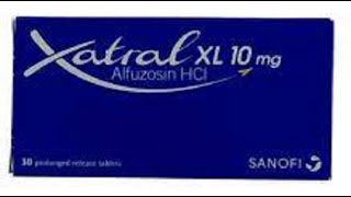 Uroxatral Alfuzosin used to improve urination in men with benign prostatic hyperplasia enlarged pro [upl. by Hurd]