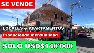 ¡Oportunidad de Inversión en Santo Domingo Este Edificio en Venta con Locales y Apartamentos [upl. by Duahsar]