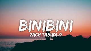 Zack Tabudlo  Binibini Lyrics☁️  Isayaw mo akoSa gitna ng ulan mahal ko TikTok Song [upl. by Jeu847]