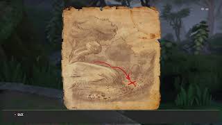 West Weald treasure map 3 for The Elder Scrolls Online ESO [upl. by Limak]