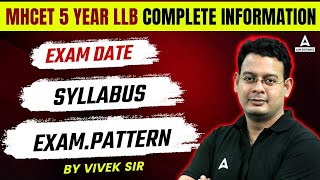 MH CET Law 5 Years 2024  Admissions  Exam Date  Syllabus  Exam Pattern [upl. by Tandi]