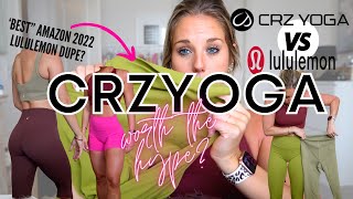 AMAZON AFFORDABLE ACTIVEWEAR HAULTRYING CRZ YOGA [upl. by Omle]