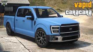 2022 Vapid Caracara Ford F150  GTA V Lore Friendly Car Mods  PC [upl. by Erot]