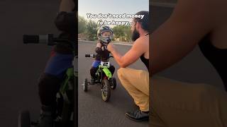 Happiness  Motorcycles  Kids motorcycle biker harleydavidson ridingfam coolkids [upl. by Erle]