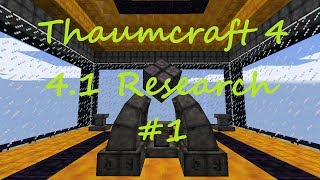 Thaumcraft 41  Research Duplication Primal Charm Magic Staves and Wand Focus Primal [upl. by Abihsat]