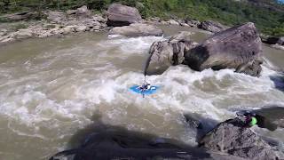 Kayaking Big South Fork GoPro [upl. by Eemyaj658]