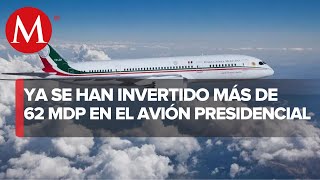 Avión presidencial vuela a Los Ángeles EU [upl. by Aw184]