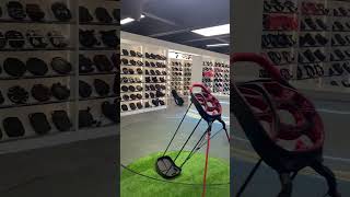 Golf bag head frame exhibition hall [upl. by Rauch]