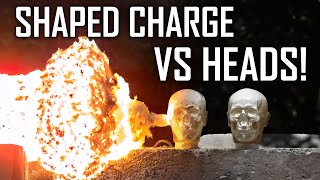 Shaped Charges vs Ballistic Heads  Ballistic HighSpeed [upl. by Anujra]