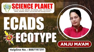 Difference between Ecads Vs Ecotype by Anju Mam Ecads Ecotype [upl. by Awad104]