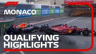 Qualifying Highlights  2022 Monaco Grand Prix [upl. by Cestar]