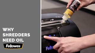 How to Oil a Paper Shredder [upl. by Perkins922]