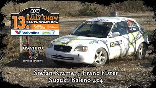 Rally Show Santa Domenica 2023  Stefan Kramer  Franz Fister  Suzuki Baleno 4x4 [upl. by Shep564]