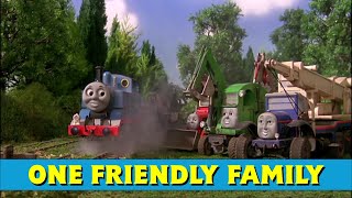 Thomas amp Friends One Friendly Family SingAlong Music Video [upl. by Kenn910]